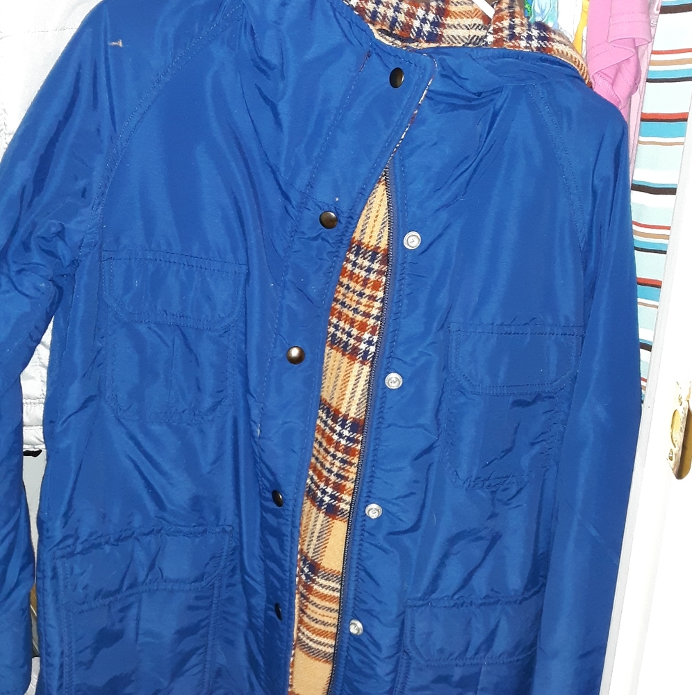 Blue jacket size medium